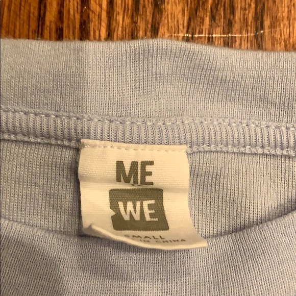 Me to We blue ombré tie dye top, size small - Picture 3 of 3